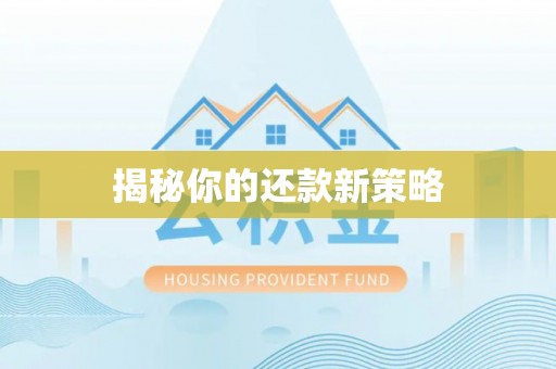 卓尼揭秘你的还款新策略
