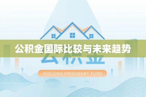 卓尼公积金国际比较与未来趋势