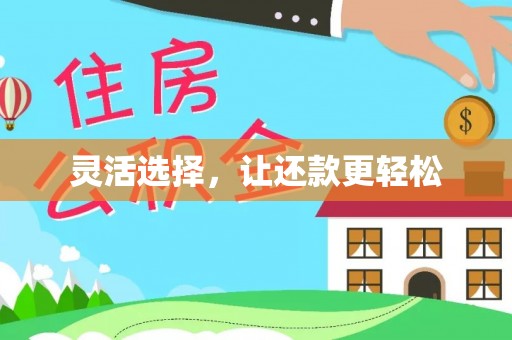 卓尼灵活选择，让还款更轻松