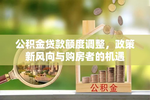 卓尼公积金贷款额度调整，政策新风向与购房者的机遇