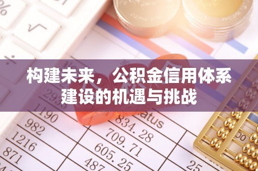 卓尼构建未来，公积金信用体系建设的机遇与挑战