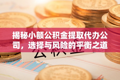 卓尼揭秘小额公积金提取代办公司，选择与风险的平衡之道