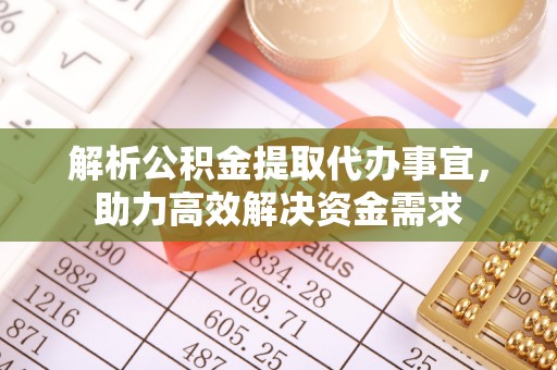 卓尼解析公积金提取代办事宜，助力高效解决资金需求