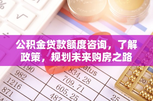 卓尼公积金贷款额度咨询，了解政策，规划未来购房之路